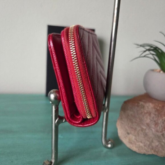 YSL Cassandre Metalassé compact zippy wallet - Picture 3 of 11